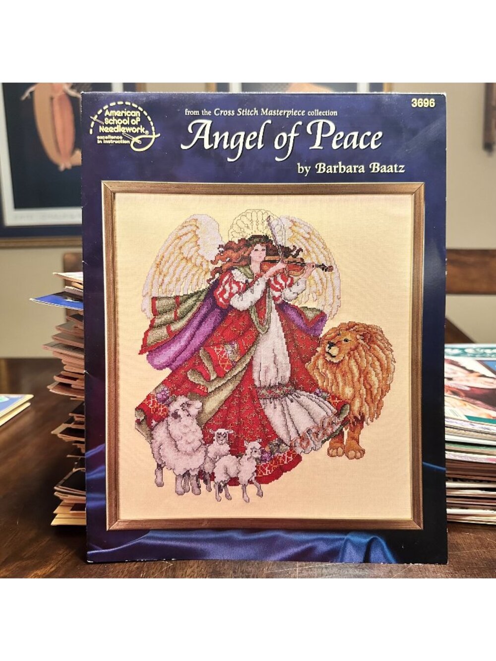 Angel Of Peace Cross Stitch Pattern By Barbara Baatz